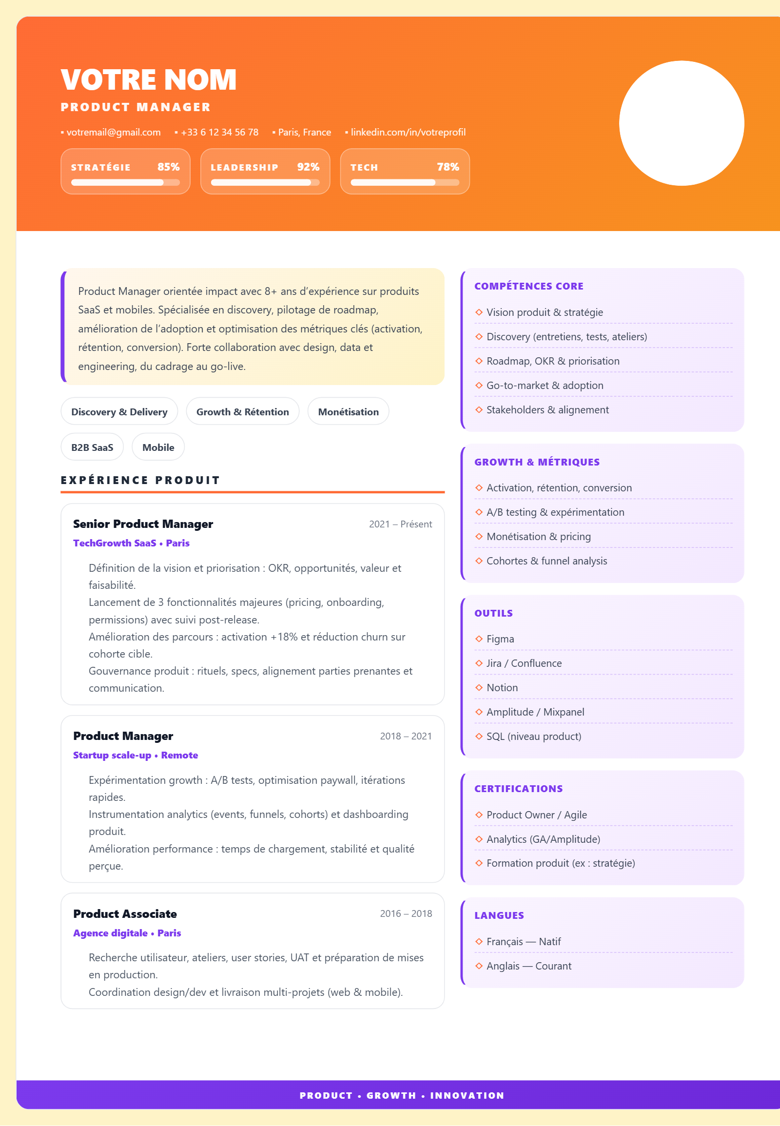 Product Manager – Metric Halo