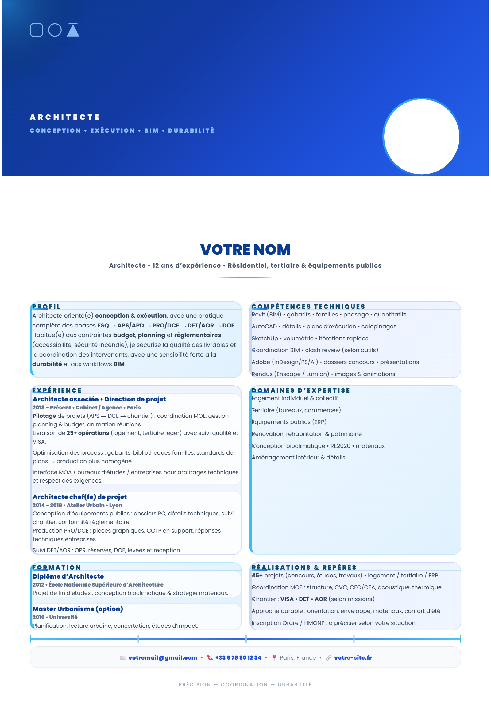 Architecte - Blueprint Design